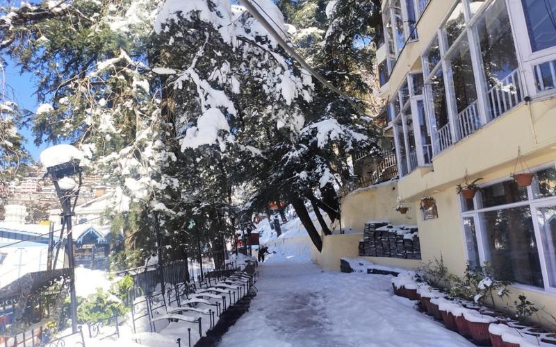 Hotel Le Talbot Σίμλα Εξωτερικό φωτογραφία
